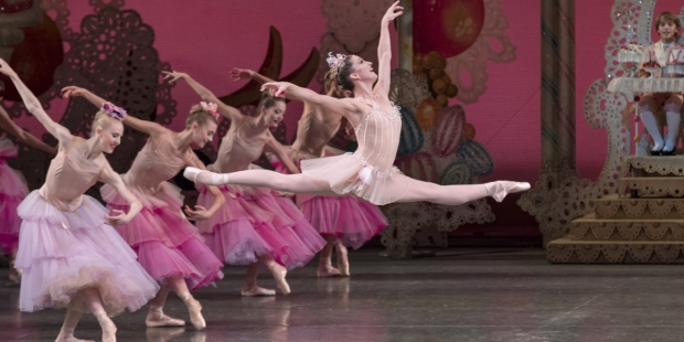 A scene from The Nutcracker at Lincoln Center