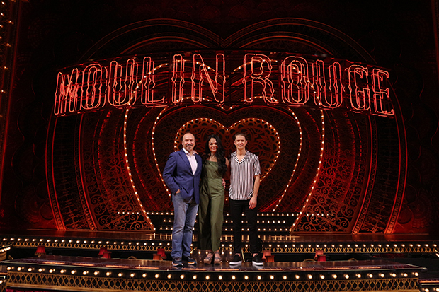 Danny Burstein, Karen Olivo, and Aaron Tveit are among the nominated stars of &#39;&#39;Moulin Rouge!&quot;&#39;