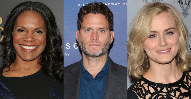 Audra McDonald, Steven Pasquale, and Taylor Schilling