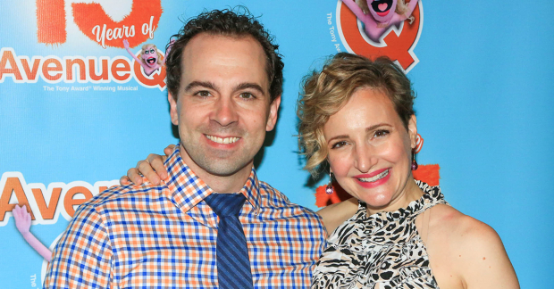 Rob McClure and Maggie Lakis
