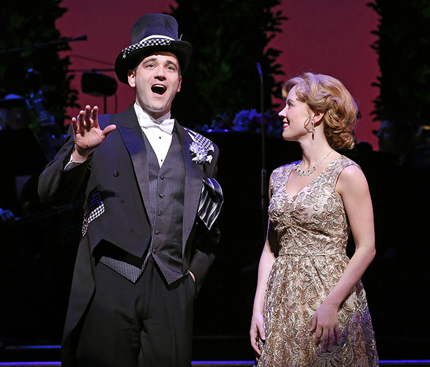 Colin Donnell and Patti Murin in Lady, Be Good at New York City Center