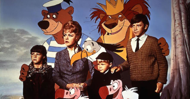 A scene from the film Bedknobs and Broomsticks