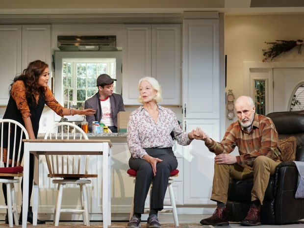 Ashley Park, Michael Urie, Jane Alexander, and James Cromwell appeared in the Broadway debut of Bess Wohl&#39;s Grand Horizons.