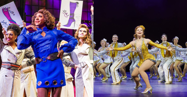 Scenes from Kinky Boots and 42nd Street