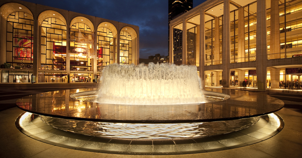 Lincoln Center Plaza will be transformed into an outdoor performing arts venue