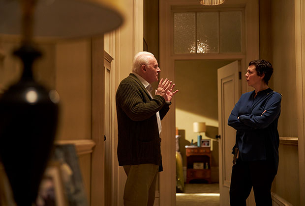 Anthony Hopkins and Olivia Colman star in The Father
