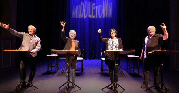 Adrian Zmed, Sandy Duncan, Didi Conn, and Donny Most in Middletown