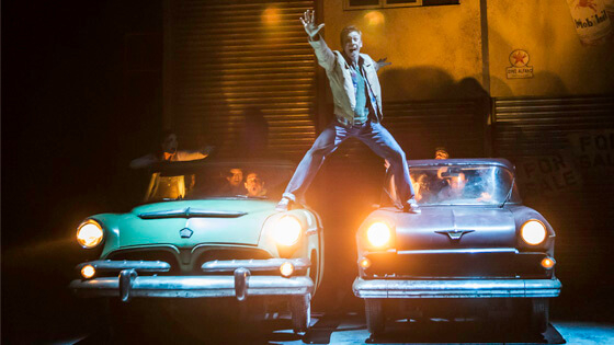 A scene from Matthew Bourne&#39;s The Car Man