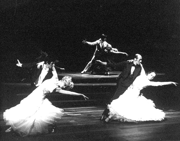 Michael Misita and Graciela Daniele (left) and Victor Griffin and Jayne Turner (right) performing the &quot;Bolero d&#39;Amour.&quot;