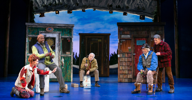 A scene from the musical Grumpy Old Men