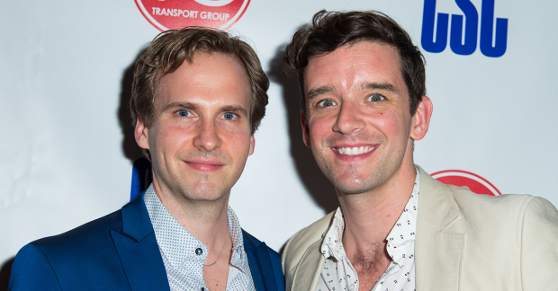 Ryan Spahn and Michael Urie