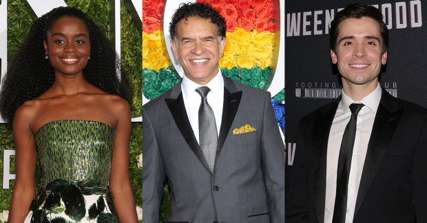 Denée Benton, Brian Stokes Mitchell, and Matt Doyle