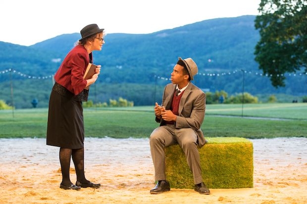 Nance Williamson and Ralph Adriel Johnson appeared together in Hudson Valley Shakespeare Festival&#39;s 2018 production of The Taming of the Shrew. They will reunite this summer in James Ijames&#39;s The Most Spectacularly Lamentable Trial of Miz Martha Washington.