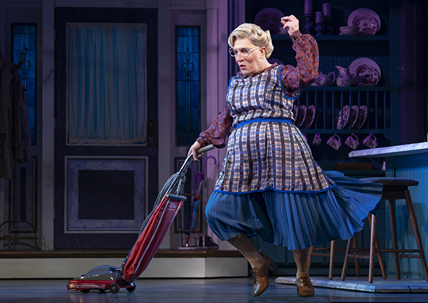 Rob McClure in Mrs. Doubtfire on Broadway