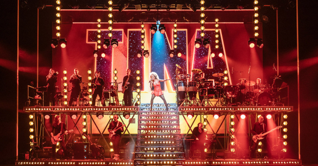 A scene from Tina: The Tina Turner Musical on Broadway