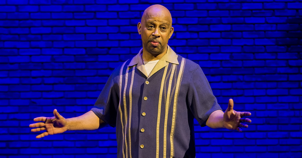 Ruben Santiago-Hudson in the Center Theatre Group production of Lackawanna Blues.