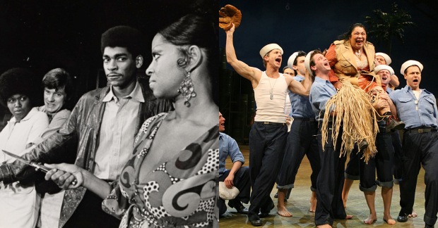 Scenes from Pulitzer Prize-winning plays No Place to Be Somebody and South Pacific