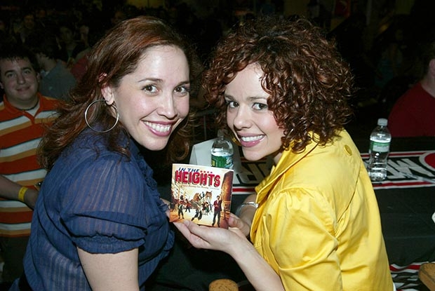 Andréa Burns and Janet Dacal in 2008