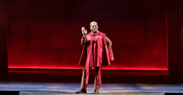 Ro Boddie plays Richard III in Seize the King, directed by Carl Cofield for the Classical Theatre of Harlem at the Richard Rodgers Amphitheatre.