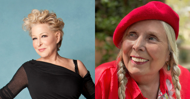 Tony winner Bette Midler and Joni Mitchell are among this year&#39;s Kennedy Center honorees.