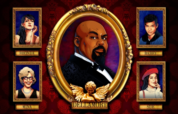 James Monroe Iglehart leads the cast of the audio musical Falling in Love with Mr. Dellamort.