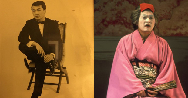 Alvin Ing in a promotional image and as Shogun&#39;s Mother in Pacific Overtures