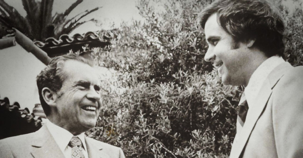 President Richard Nixon and Rich Little