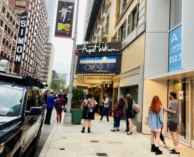 Pass Over is now running at the August Wilson Theatre.