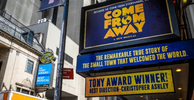 Come From Away will return to the Schoenfeld Theatre on September 21.