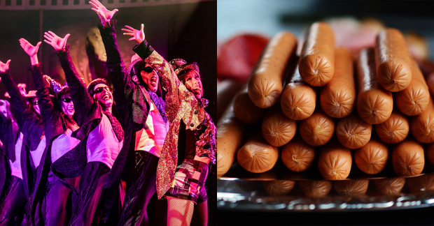 The Rocky Horror Show and hot dogs.