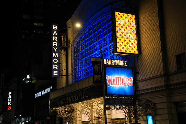 The Waitress marquee