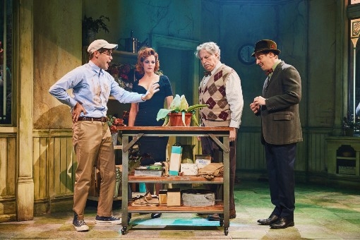 Jeremy Jordan, Tammy Blanchard, Tom Alan Robbins, and Christian Borle