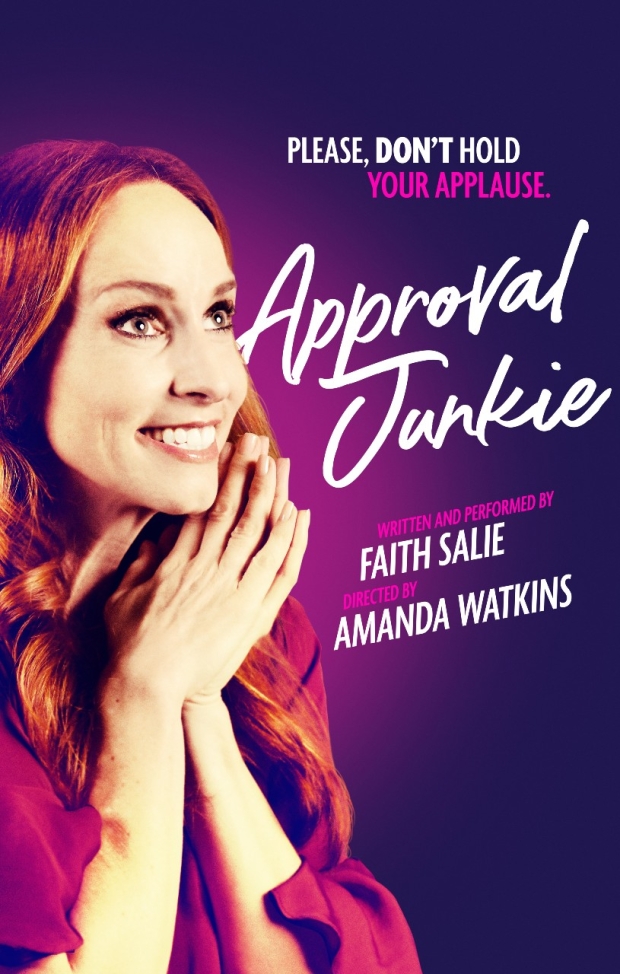 Faith Salie&#39;s solo show Approval Junkie will begin performances at the Minetta Lane Theatre November 16.