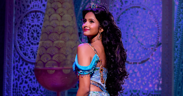Shoba Narayan as Jasmine in Aladdin on Broadway