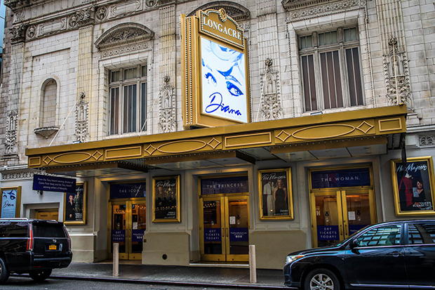 Diana at the Longacre Theatre