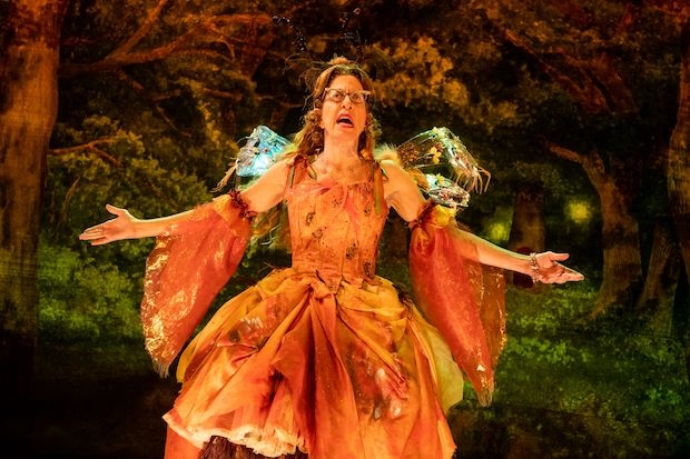 Jackie Hoffman plays Moth in Douglas Carter Beane&#39;s Fairycakes at Greenwich House Theater. 