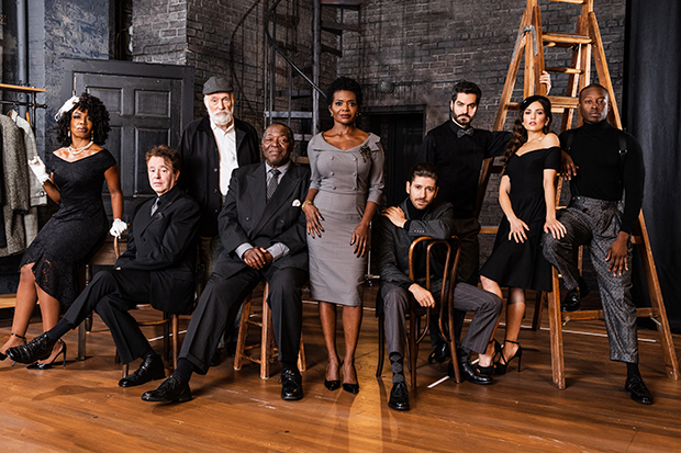 LaChanze (center) and the cast of Trouble in Mind