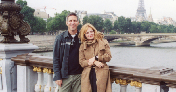 Adrienne Shelly and Andy Ostroy