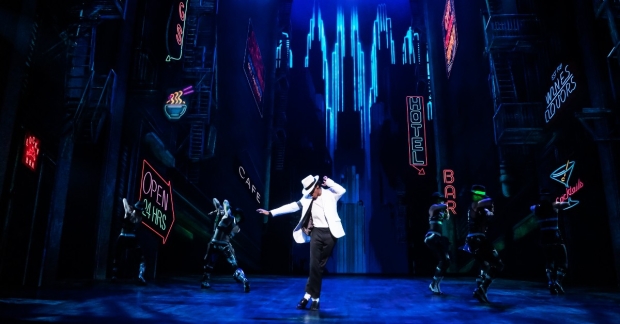 A scene from MJ on Broadway