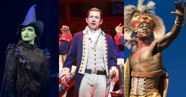 Wicked, Hamilton, and The Lion King all performed in New York last night. 