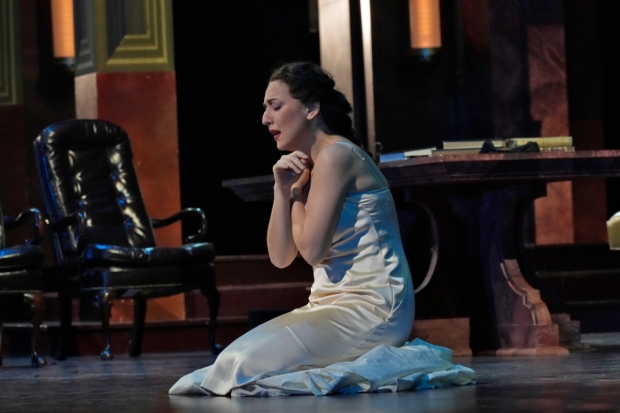 Rosa Feola as Gilda in a scene from Rigoletto.