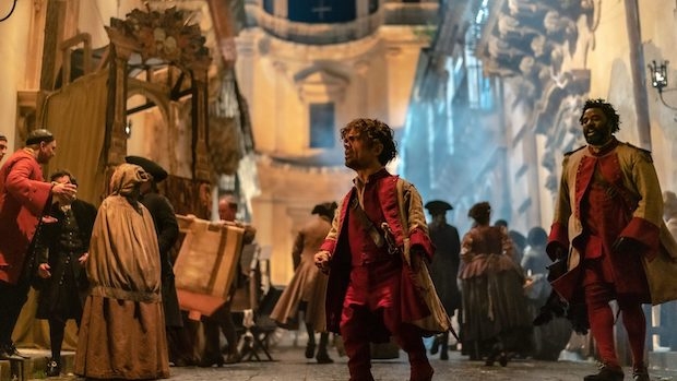 Peter Dinklage leads the cast of the feature film Cyrano, directed by Joe Wright, for MGM.