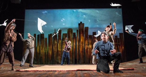 The Playhouse Theatre cast of The Kite Runner.