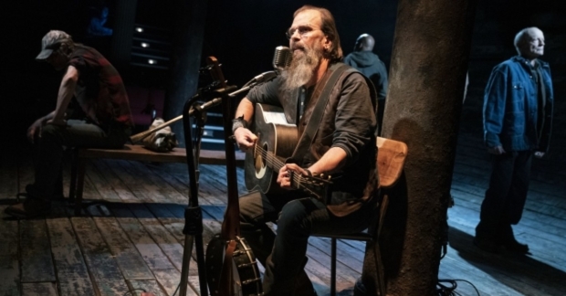 Steve Earle in the 2020 world premiere of Coal Country at the Public Theater.