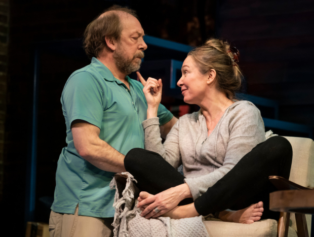 Bill Camp and Elizabeth Marvel and James and Mary Tyrone in Long Day&#39;s Journey Into Night