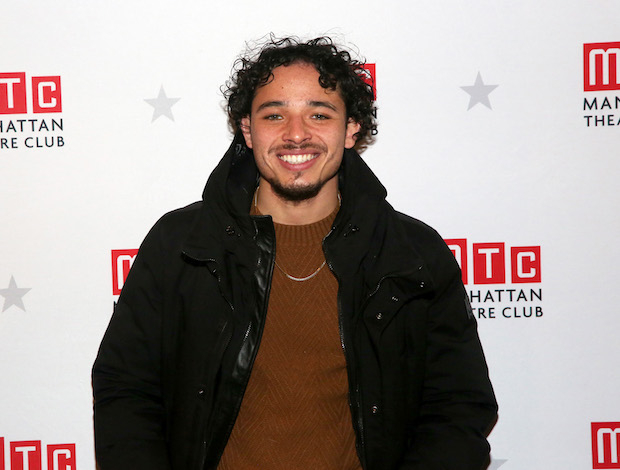 Anthony Ramos, who starred in the film adaptation of In the Heights was an opening night guest at Skeleton Crew. 