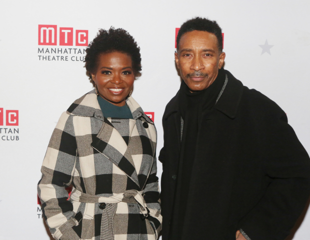 LaChanze attended the opening night of Skeleton Crew with Charles Randolph-Wright, her director for Trouble in Mind. 