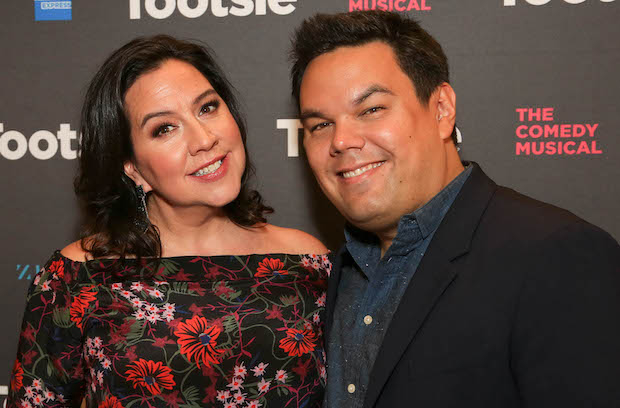 Kristen Anderson-Lopez and Robert Lopez are the songwriting team behind Up Here.