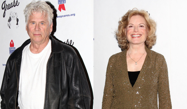 Barry Bostwick and Carole Demas as they appeared at the 40th Anniversary celebration of Grease in 2011. 