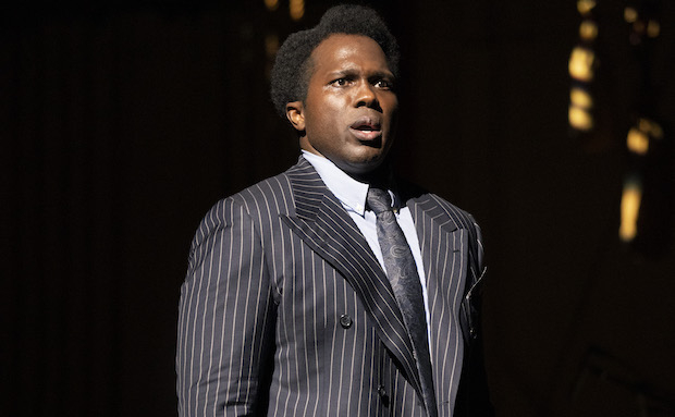 Joshua Henry plays William in The Tap Dance Kid, directed by Kenny Leon, for Encores! At New York City Center.